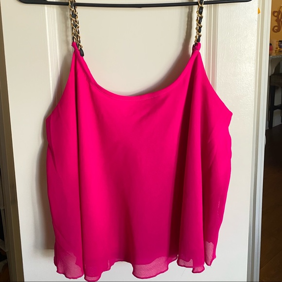 Fluorescent Neon Hot Pink XL Tank Top - Picture 8 of 8